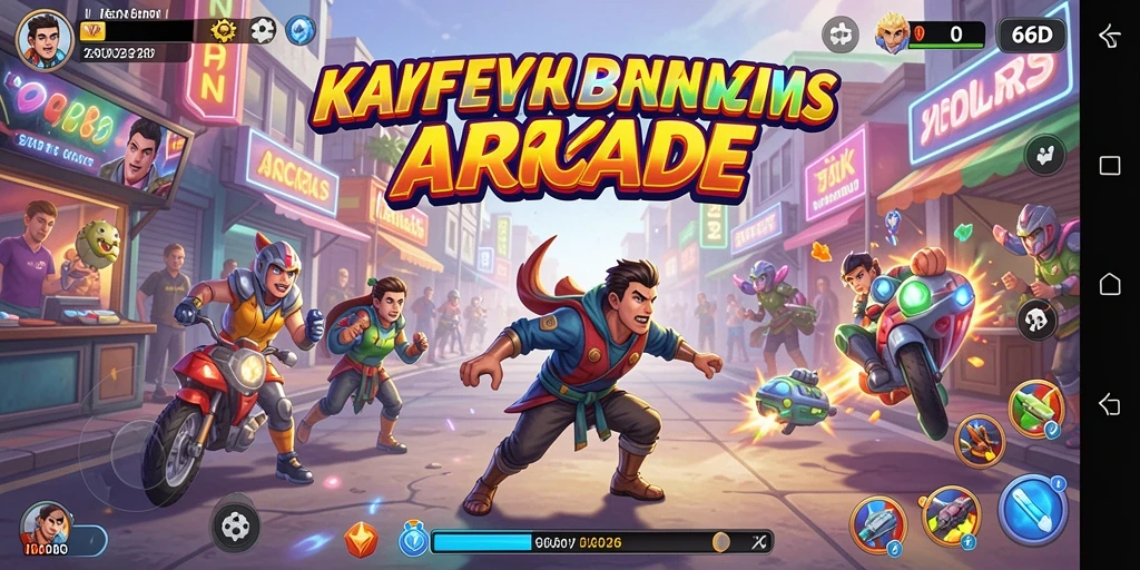 Tampilan menawan dari gameplay 66D yang mengasyikkan.