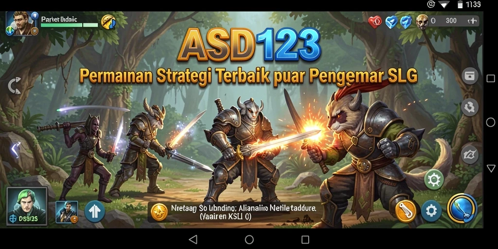 Tangkapan layar menampilkan aksi pertempuran mendebarkan dalam ASD123.