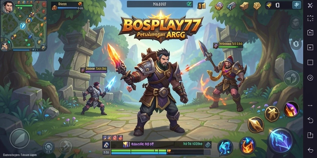 Gameplay seru dari BOSPLAY77 dalam aksi ARPG.