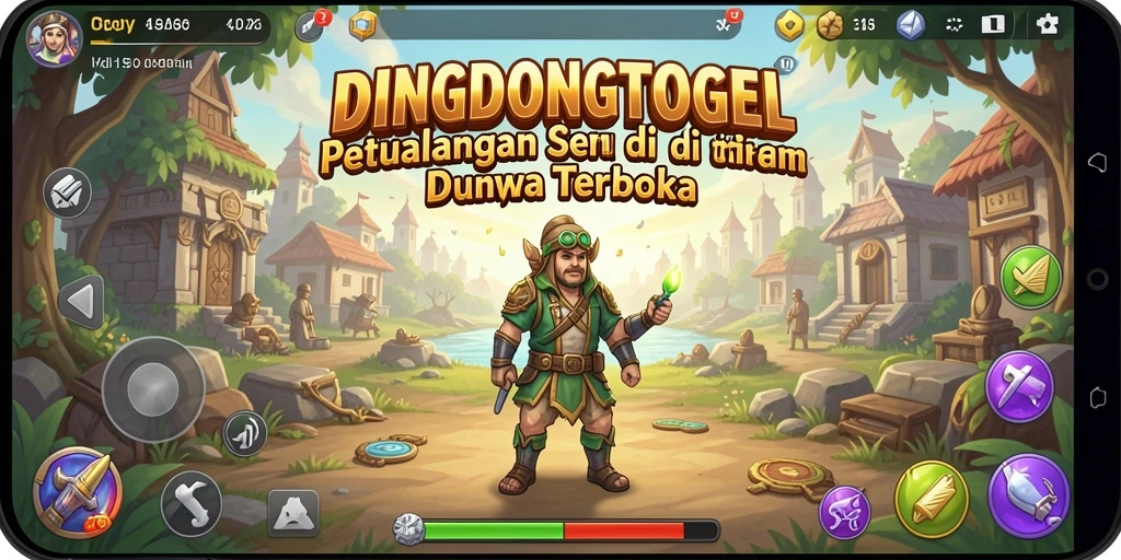 Gameplay seru di dunia terbuka DINGDONGTOGEL.