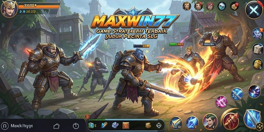Tampilan gameplay <strong>MAXWIN77</strong> yang penuh strategi dan interaksi.
