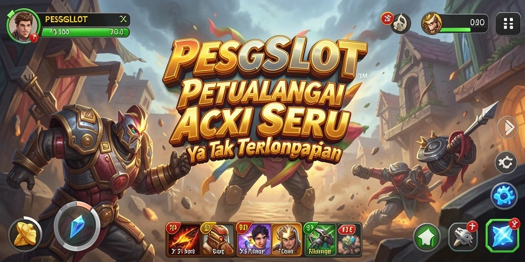 Tampilan gameplay PESGSLOT yang mendebarkan dalam aksi.