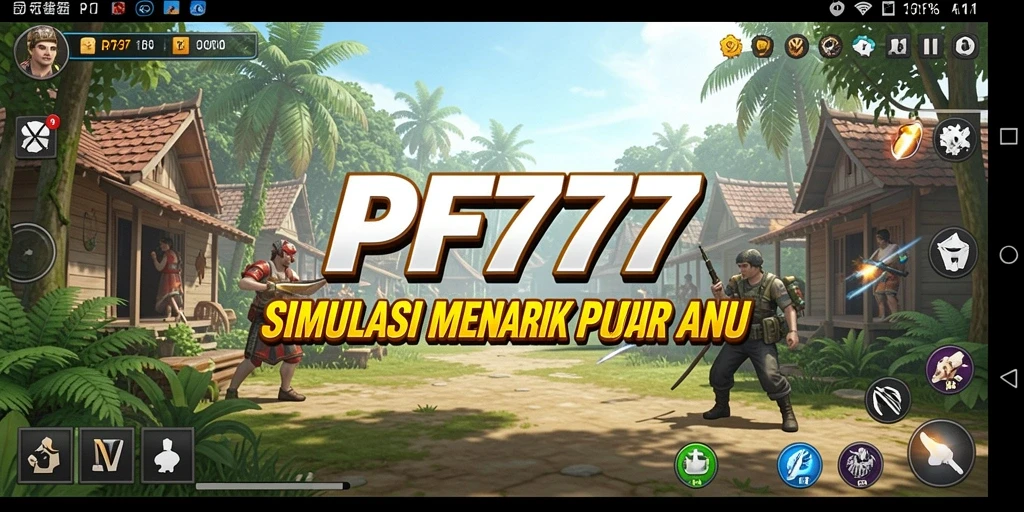 Screenshot gameplay PF777 menampilkan simulasi yang seru dan mendebarkan.
